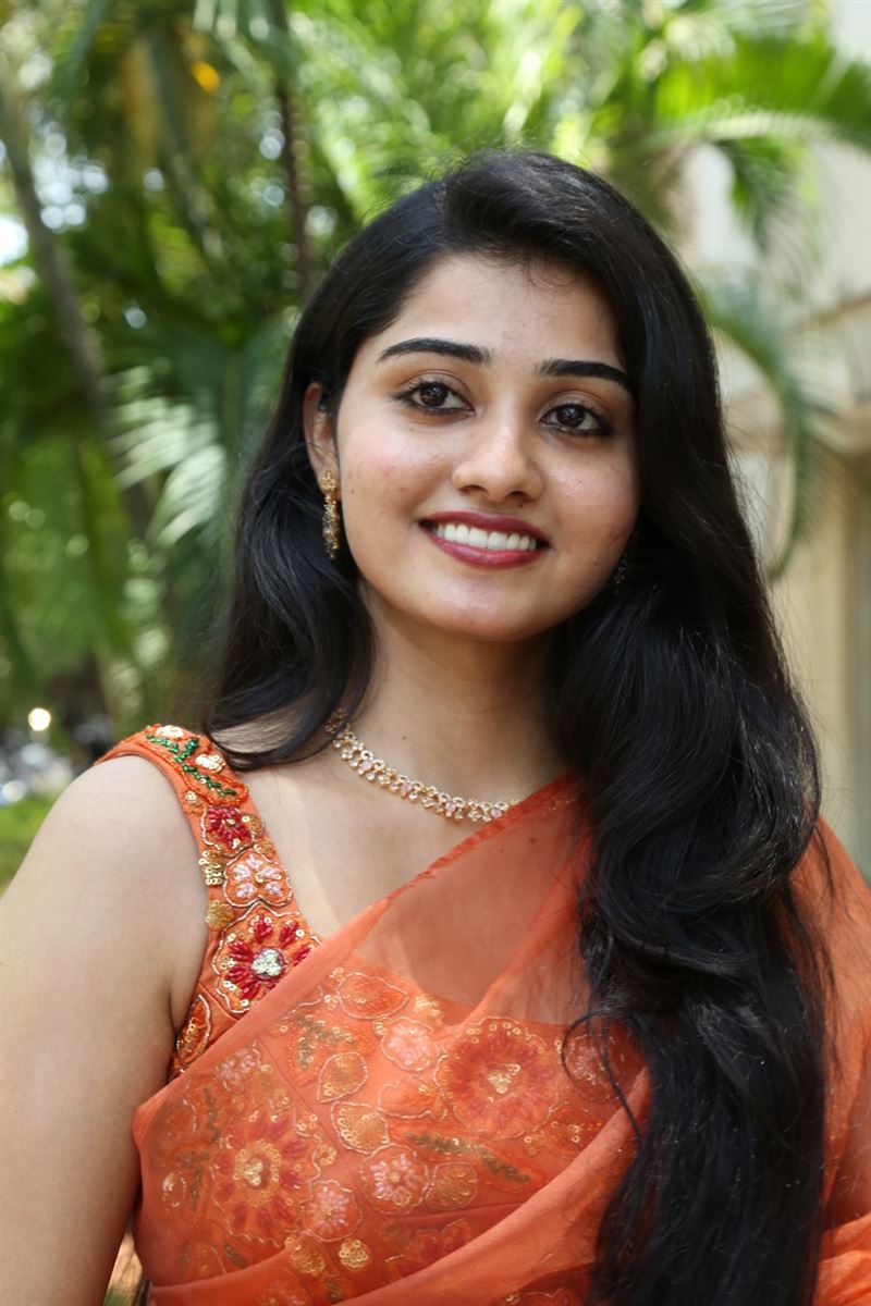 Telugu Actress Athira Raj Stills at Krishnamma Movie Press Meet